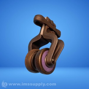 Daifuku J-4983 Color Purple Hand Pushed Conveyor Trolley USIP