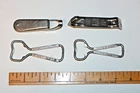 Vintage Lot of Coca Cola and 7-Up Advertising Bottle/Can Openers