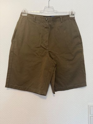 Vanilia schicke khaki Baumwollshorts Bermudas Gr.44, seitl.Eingrifftaschen