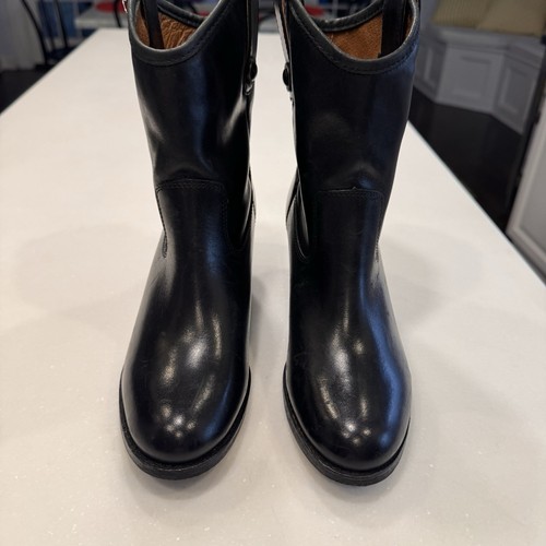 Frye Jackie button short women’s NEW western black leather boots size 7 - Bild 9 von 15