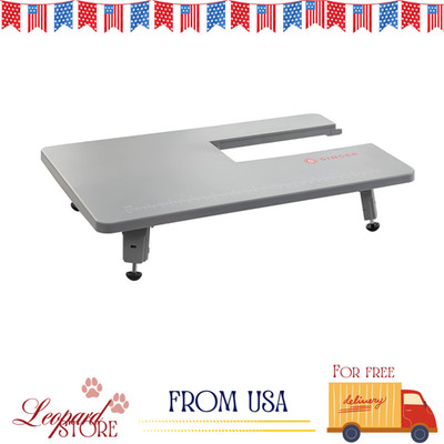 Extension Table for Sewing Machines with Foldable Legs
