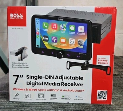 Boss Audio Systems BVCP9700A-FLC 7'' Single-DIN Adjustable Digital Media Receiver