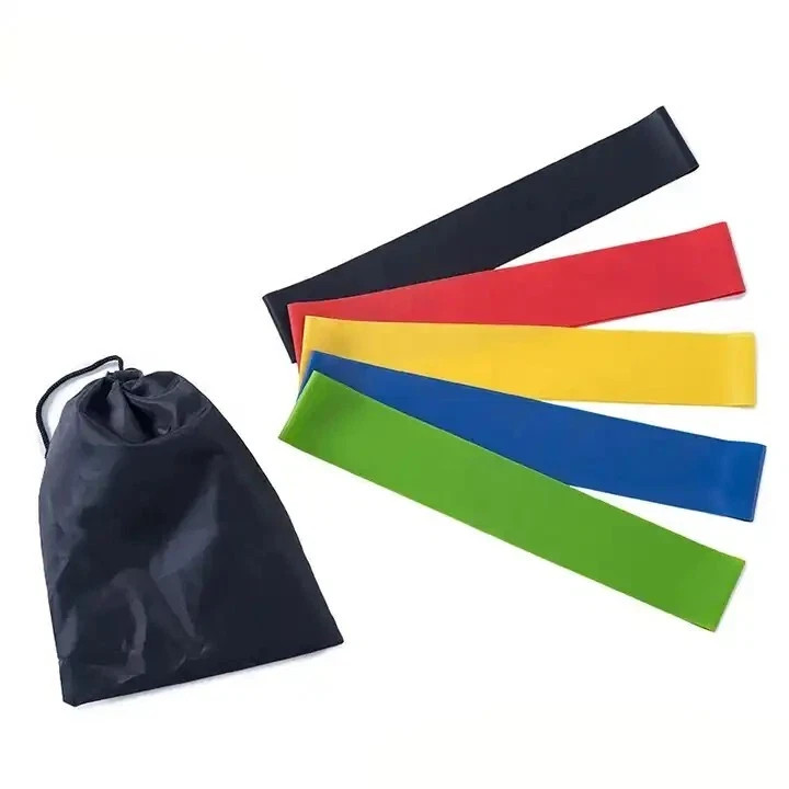 Resistance Bands Set Exercise Fitness Gym Yoga Home Workout Training