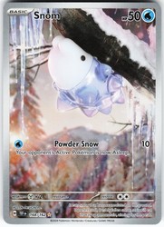 Snom 168/162 Temporal Forces Illustration Rare Holo