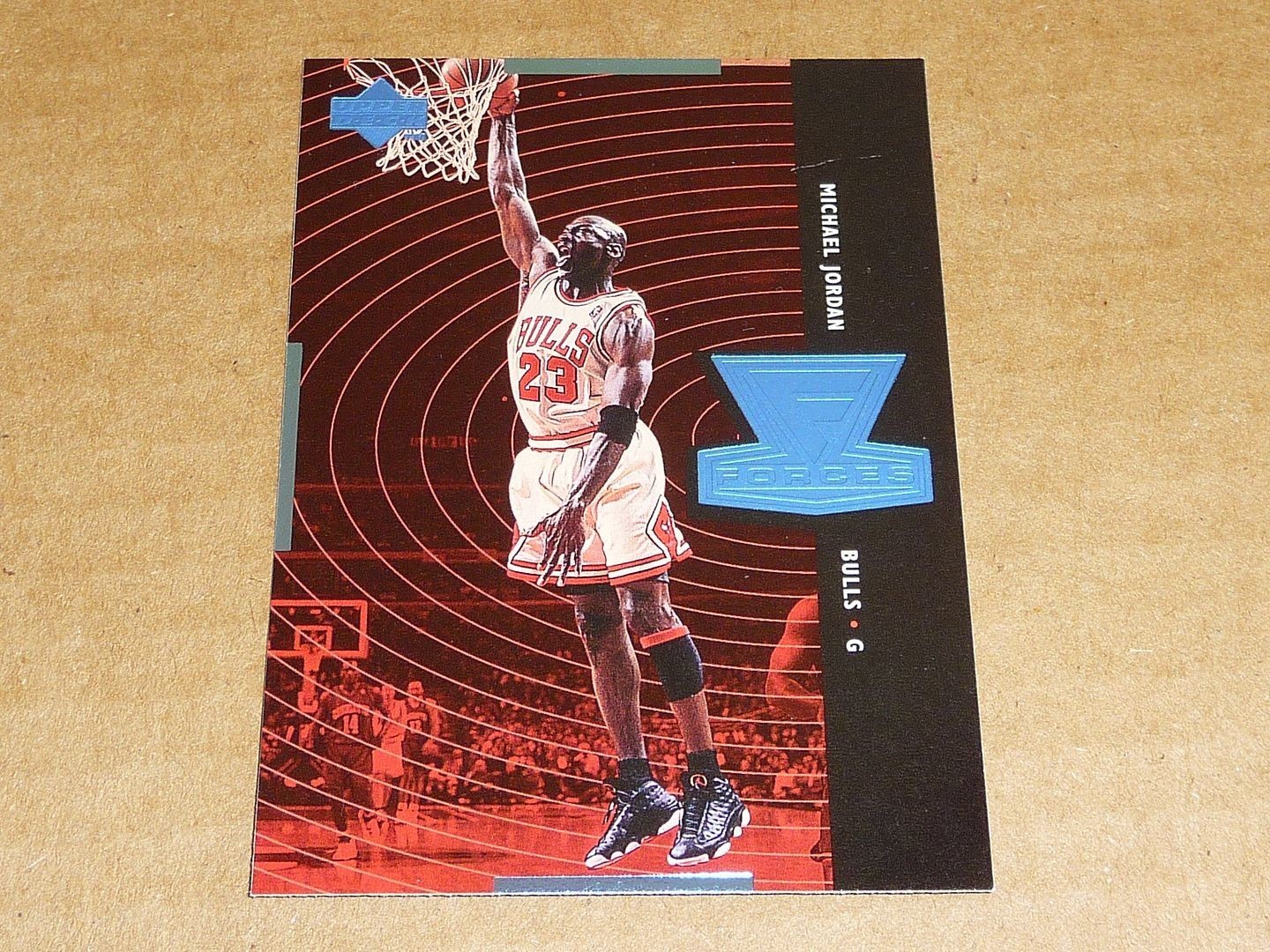 1998/99 Upper Deck MICHAEL JORDAN FORCES BULLS #F1 K1288