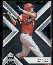 2018 Panini Elite Extra Edition #166 Eric Cole #/999 Rookie