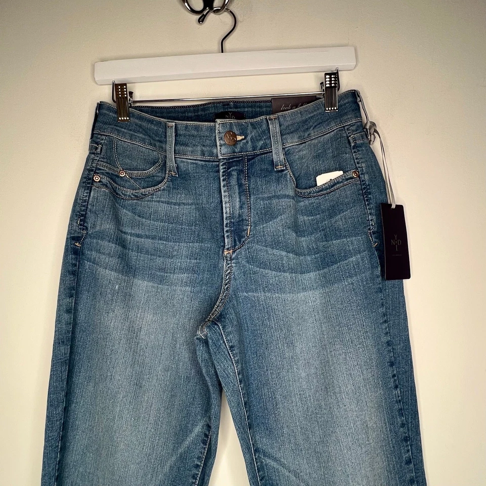 NYDJ Bootcut Stretch Denim Jeans Size 4 - Image 3 of 4