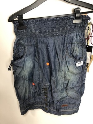 KHUJO Damen Rock Modell: Jandy Blau S