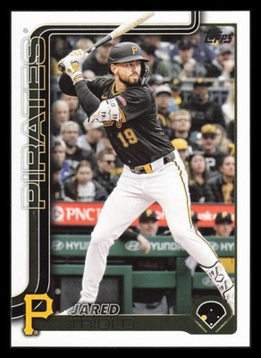 Jared Triolo 2025 Topps Update US54 Pittsburgh Pirates