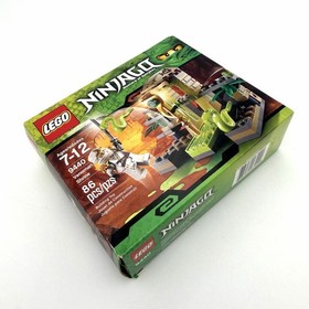 Lego Ninjago 9440 Venomari Shrine Zane Zx w/ Shoulder Armor Minifigure Complete