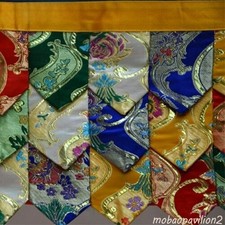 5m 197inch Buddhist Wall Curtain Printed Buddha Mantle Decoration