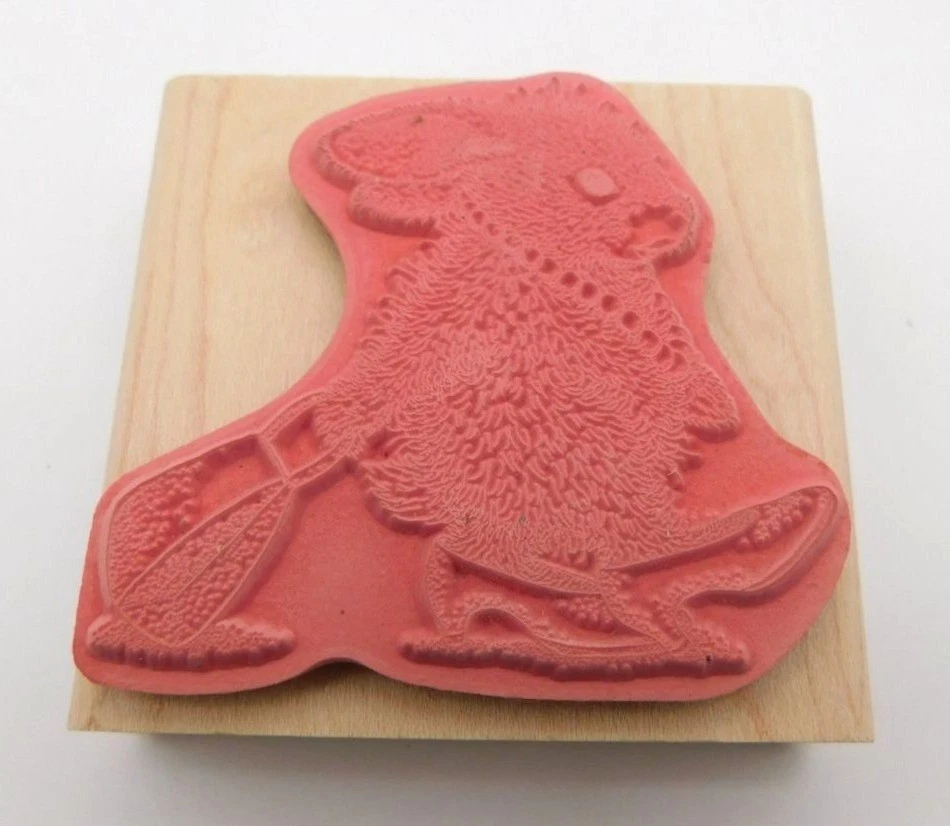 2 estampillas de goma de diseño de ratón de casa pantalones de fantasía sello de amigos zumbidos Foto 3 de 4