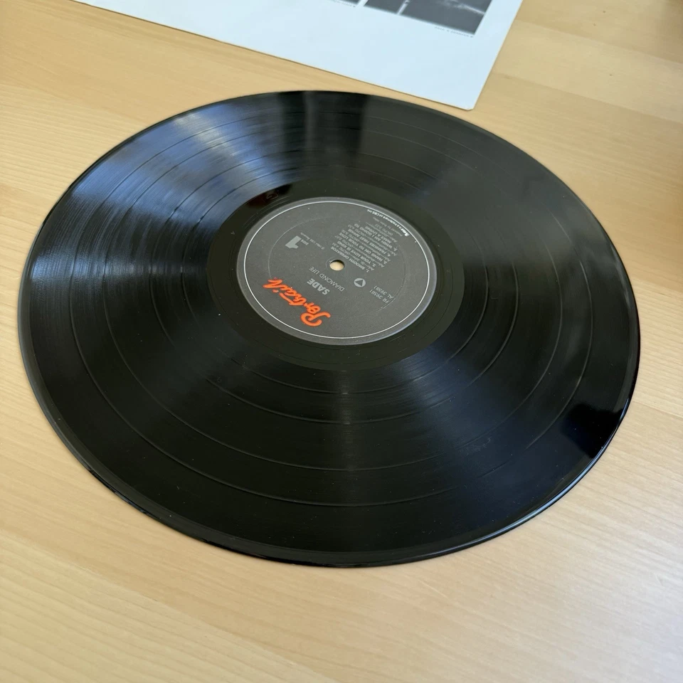 Sade Diamond Life Vinyl LP Original 1985 In Shrink US Press! Complete W/Sleeve! Foto 2 de 4