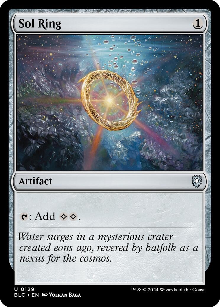 Sol Ring - 129 - NM - Commander: Bloomburrow