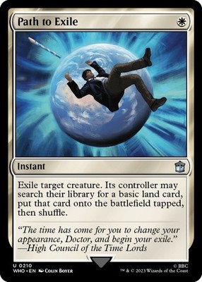 Path to Exile #210 *Foil* (LP) Universes Beyond: Doctor Who MTG