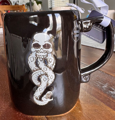 Rae Dunn Harry Potter Double Sided He Who Must Not Be Named coffee Mug