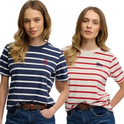 Superdry Heritage Hamptons Damen Kurzarm T-Shirt