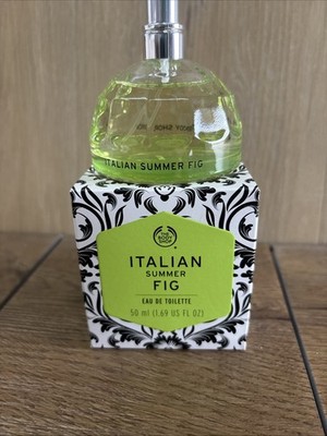 The Body Shop ITALIAN SUMMER FIG Eau De Toilette 1.69 oz / 50 ml New Open Box
