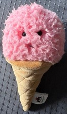 Jellycat Irresistible Strawberry Ice Cream .. Retired