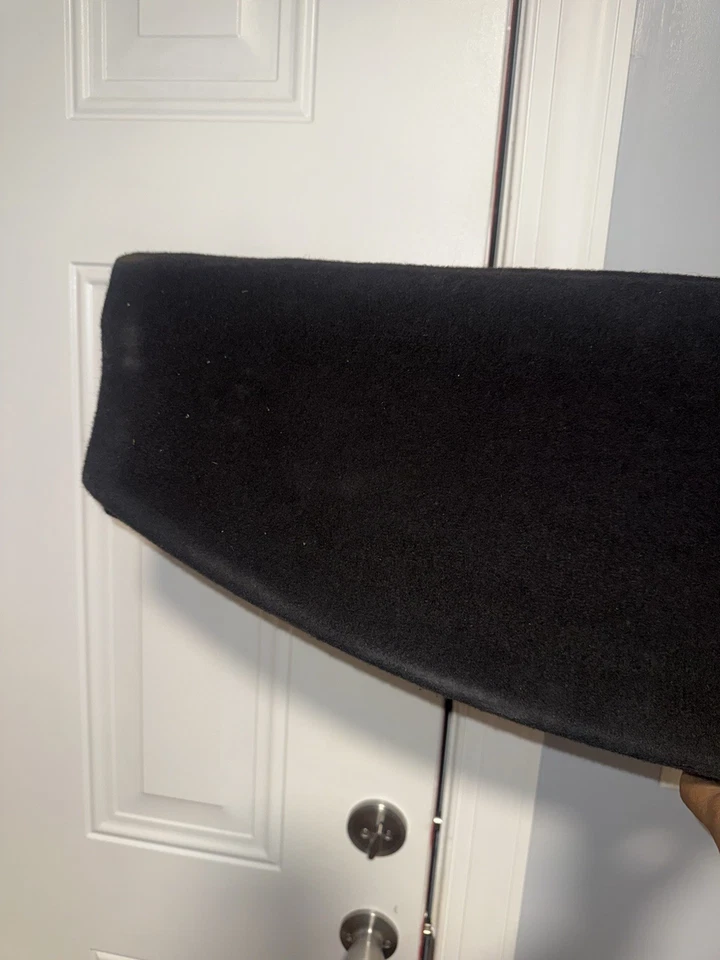 OEM 1998-2010 VW nuevo escarabajo negro paquete trasero maletero estante bandeja de carga VOLKSWAGEN Foto 2 de 4