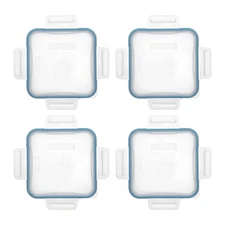Snapware 8704-PC 4-Cup Total Solutions Lid w/ Blue Spruce Gasket (4-Pack)