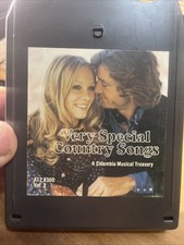 Very Special Country Songs Charlie Rich 8-Track Tape A21-6300 CBS 1975 Untested