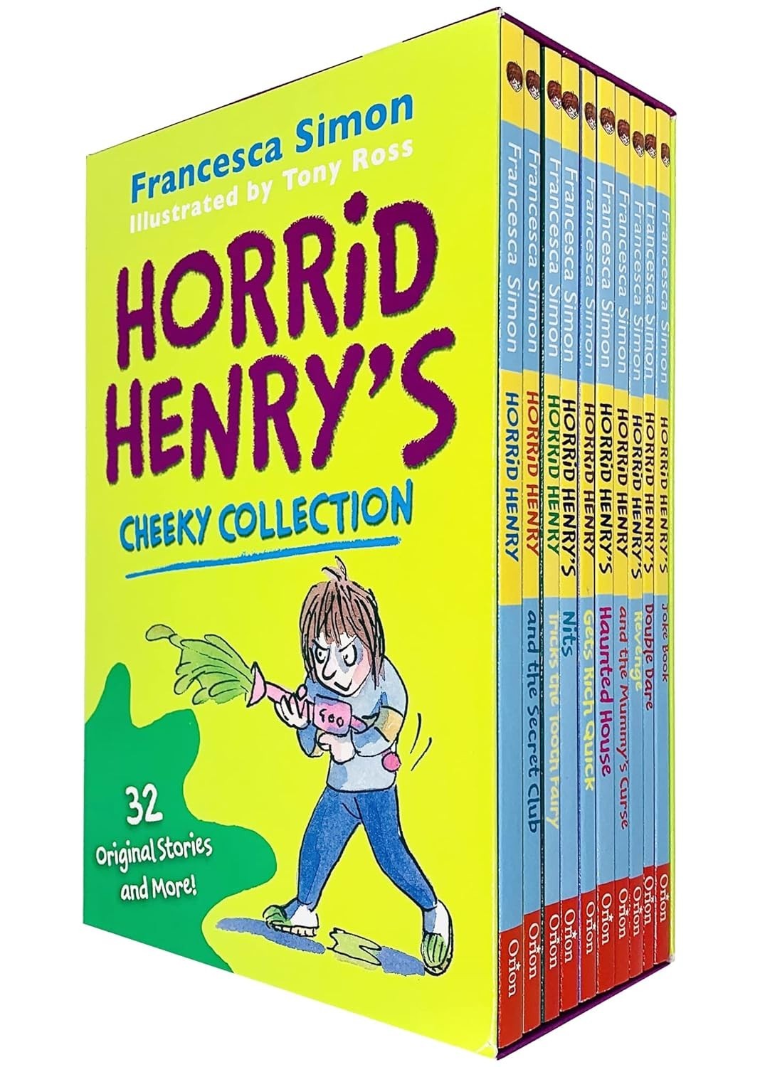 Francesca Simon Unisex Horrid Henry 10 Books Collection Box Set By - Fiction - Paperback - Image 4