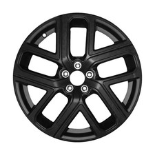 Refurbished Painted Satin Dark Gray Metallic Aluminum Wheel 19 X 7.5