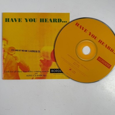 Various - Have You Heard... Any Great Music Lately?! CD 2001 Promo Sony