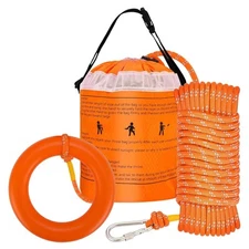 Boat Throwable Flotation Device High Buoyancy Boat Throw Cushion With Straps