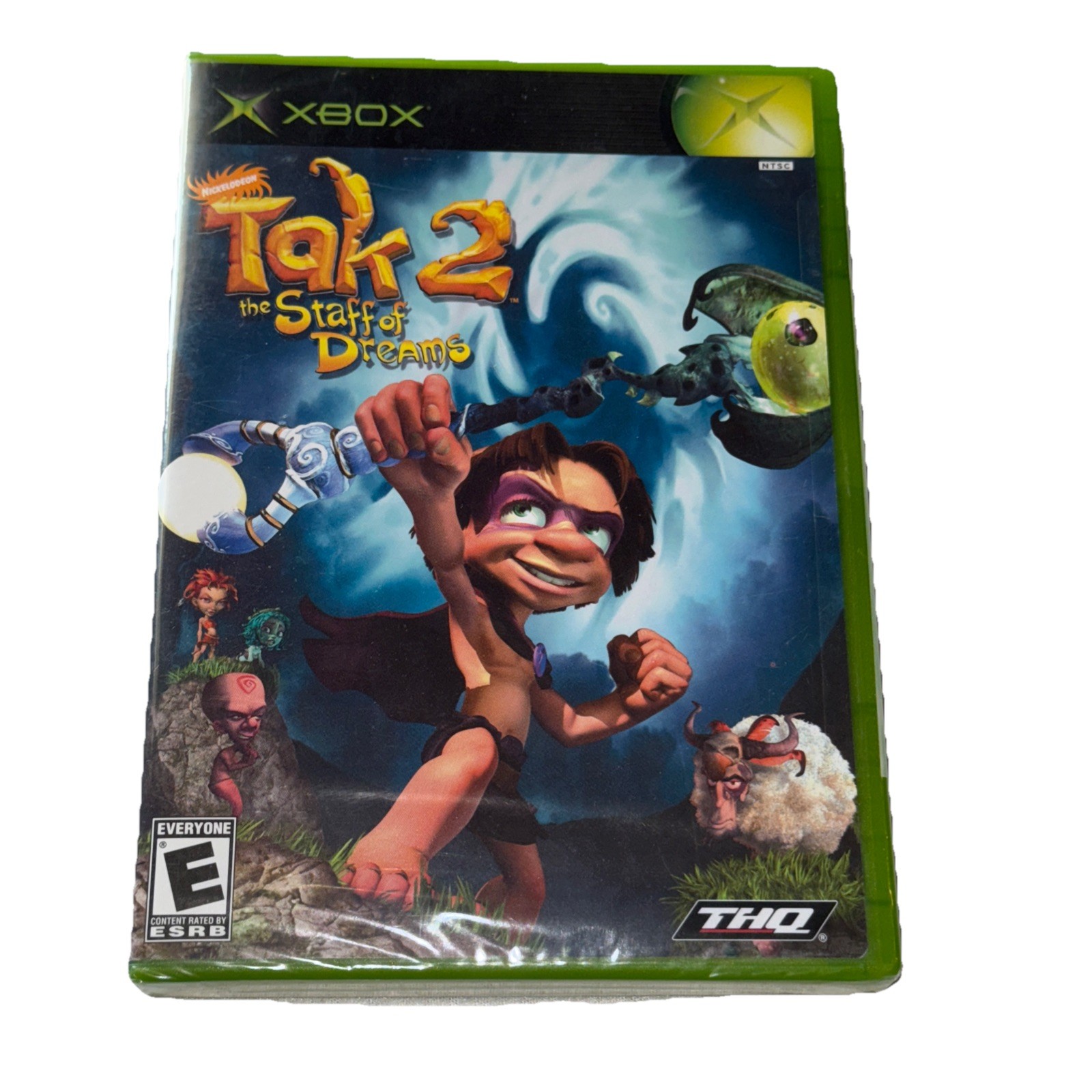 XBOX TAK 2: The STAFF of DREAMS (Microsoft Xbox, 2004) Completo Auténtico NUEVO fuera de servicio