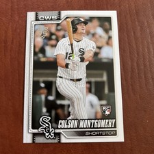 2026 Topps #157 Colson Montgomery BASE ROOKIE WHITE SOX