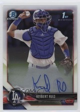 2018 Bowman Chrome Prospect Auto Keibert Ruiz #CPA-KR Auto 8az