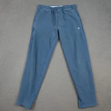 Mack Weldon Pants Mens Medium Blue Sweatpants Joggers Cotton Blend Lounge Casual
