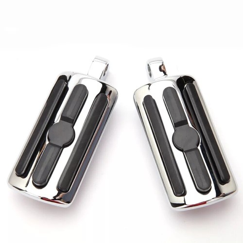 Motorcycle Highway Foot Pegs Aluminum Pedal Pads For Harley Road Glide Road King - Picture 10 of 17