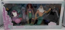Disney 92389 Parks Princess Ariel Mermaid Ursula Triton Gift Set