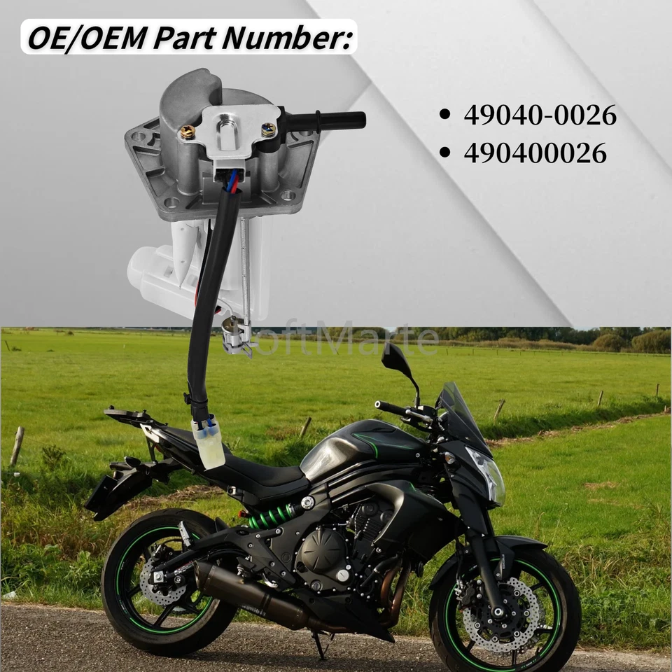 Nuevo conjunto de bomba de combustible para Kawasaki Versys 650 Ninja 650R 2006-2014 49040-0026 Foto 3 de 4