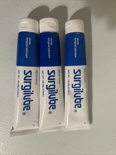 Surgilube Surgical Lubricant Sterile Jelly 4.25 Ounce Pack of 3