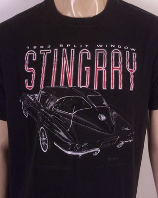 vintage 90s Bash 1995 Corvette Stingray T-Shirt '63 Split Window single stitch L