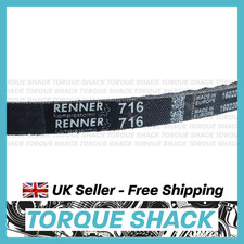 Cinghia trasmissione compressore originale RENNER 716 - nuova - ricambio OEM