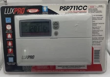 PSP711CC, 7 Day Programmable Thermostat, 4 periods per day, Contractor Grade