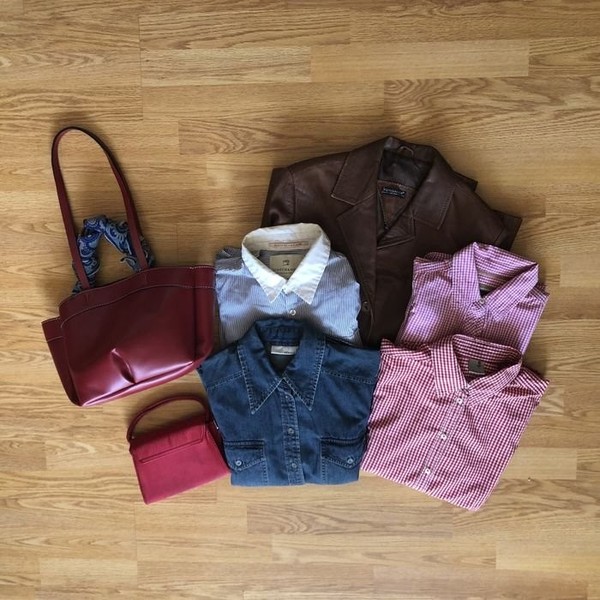 Women Shirt Red 36