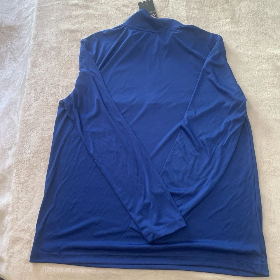 Chaqueta UCLA Bruins NCAA Colisseum True Rival Azul 1/4 Cremallera Para Hombre L Foto 3 de 4