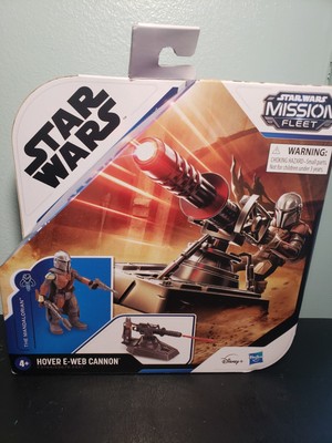 Star Wars Mission Fleet ''The Mandalorian'' Hover E-Web Cannon New In Box 