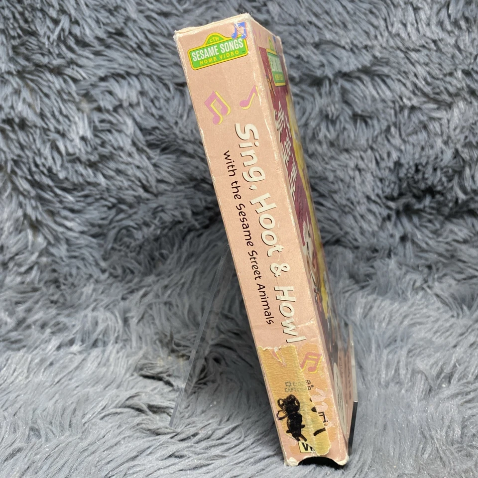 Sesame Songs Sing, Hoot & Howl VHS 1991 Sesame Songs Video Big Bird With Poster - Image 3 of 4