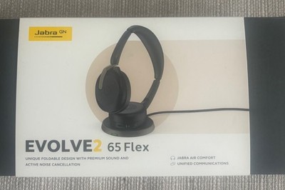 Jabra Evolve2 65 Flex+ Kabellose Ladestation Dual-Ear / Stereo UC / USB-A 