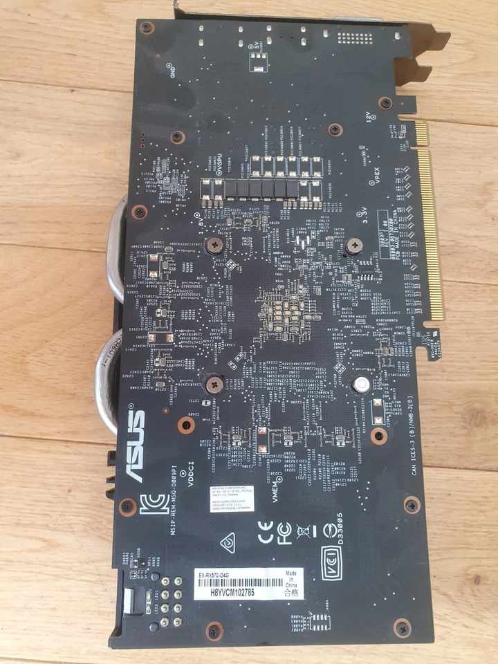 Asus Expedition AMD Radeon RX 570 4GB GDDR5-PCIe 3.0X16 Graphics Card-Ref:1045 - Image 4 of 4