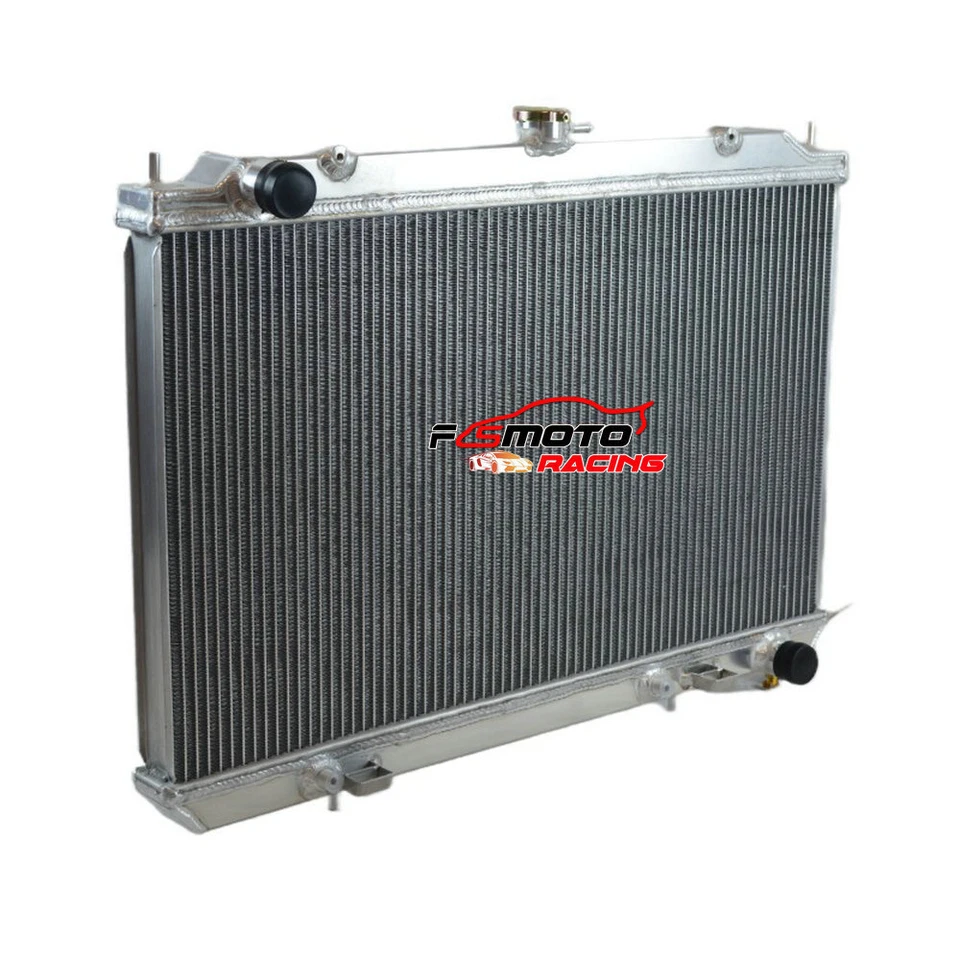 Radiador de aluminio para Nissan Máxima 2000-2003 / Infiniti I35 I35 2002-2004 V6 AT Foto 3 de 4