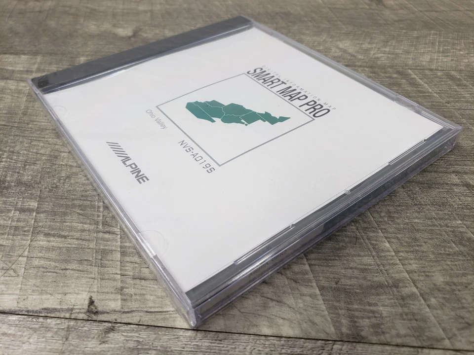 NEW/SEALED* Alpine NVS-A019S (Ohio Valley) CD-ROM Navigation Smart Map Pro Disc - Image 3 of 4