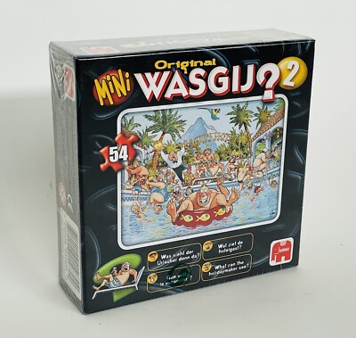 Mini Wasgij 2 What Can The Holidaymaker See 54 Piece Jigsaw Puzzle New Sealed